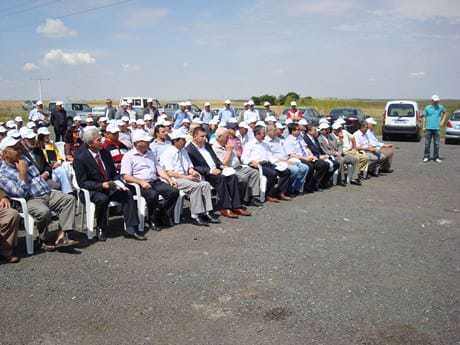 Çorlu Ahi Mehmet Köyü’nde Buğday Tarla Günü Yapıldı