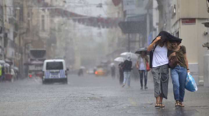 Meteoroloji’den İstanbul için sağanak yağmur uyarısı!