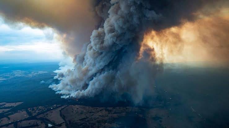 Bir kıta yanıyor! İşte Nasa'nın gözünden Avustralya