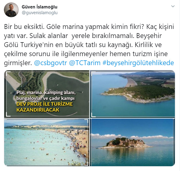 Konya Beyşehir Gölü İmara Açılıyor!